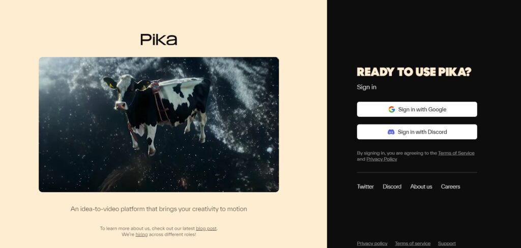 Pika 1.0註冊登入流程