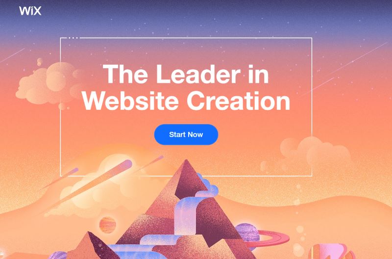 Wix Landing Page Example